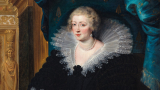 Odwiedziny królowej. Pokaz obrazu Petera Paula Rubensa „Portret Anny Austriaczki”