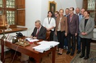 Podpisanie umowy o współpracy Zamku Królewskiego w Warszawie z fundacją Giorgio Cini